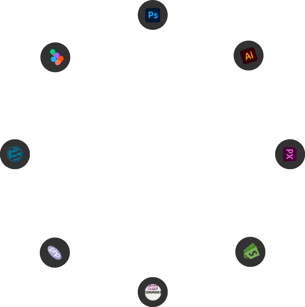 Platforms and design tools used by Cognitech Digital Studio