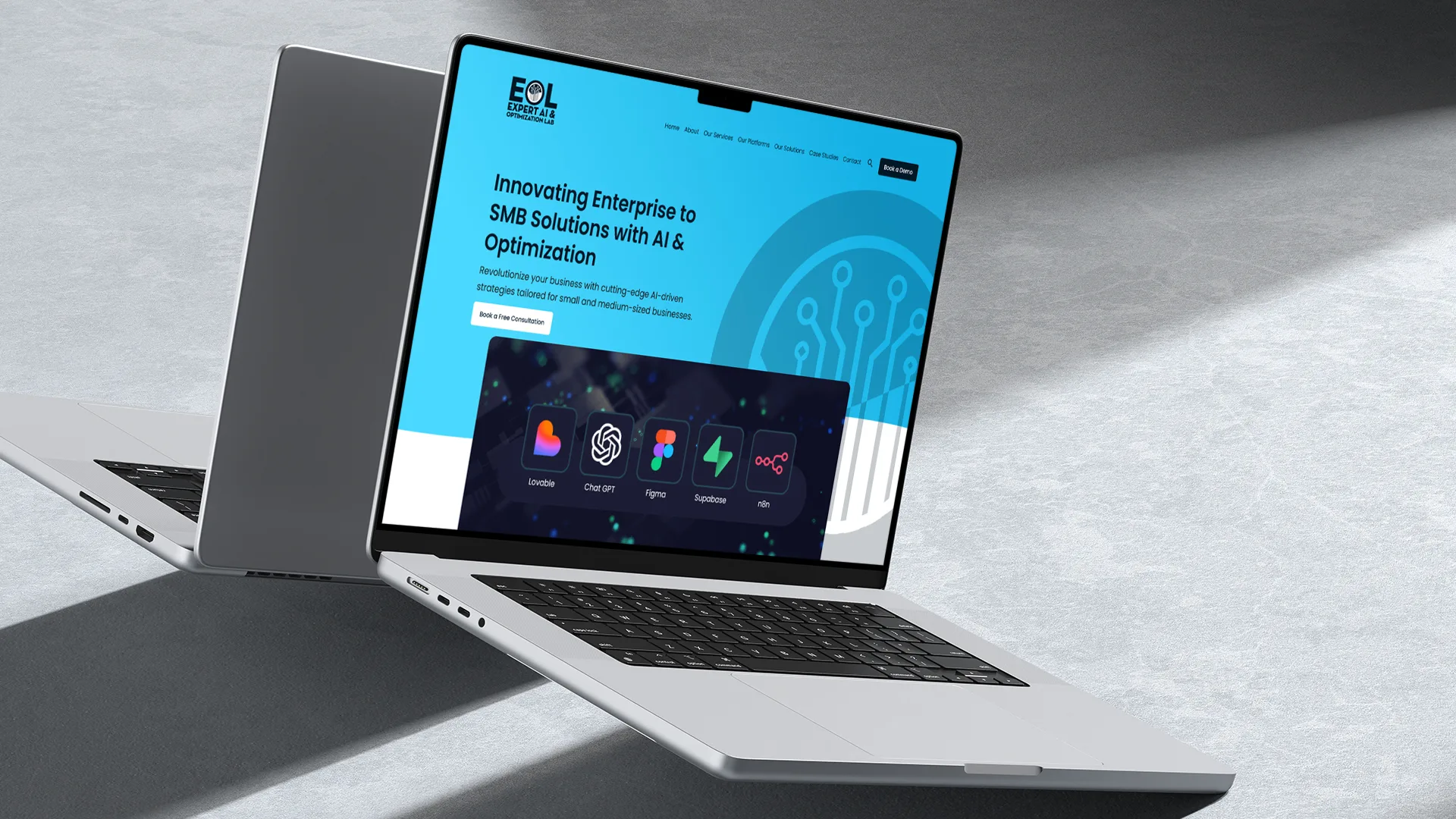 EOL website built by Cognitech Digital Studio