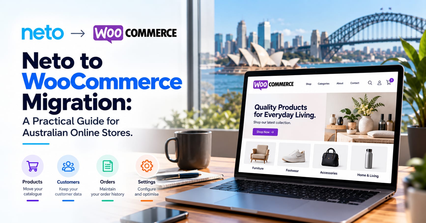 Neto to WooCommerce migration guide for Australian online stores